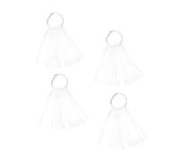 PartyKindom 150pièces Nuancier Ongles Palette De Couleurs Transparent Avec Anneau Présentoir Vernis Pour Salon Et Pratique Manucure