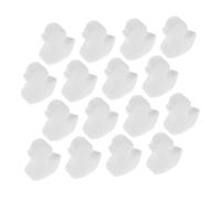 PartyKindom 16pièces Éponges Absorbantes Huile pour Piscine Lot de Filtres Flottants Forme De Canard pour Spa Accessoires De Nettoyage Eau