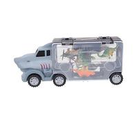 PartyKindom 1ensemble Camion De Transport pour Animaux Dino Jouet Éducatif Amovible pour Et Festivals Doux