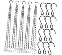 PartyKindom 1Ensemble Chaînes Suspendues pour Pots de Fleurs Pendentifs Robustes pour Mangeoires Lanternes Décorations Extérieures Résistantes à Faciles