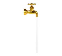 PartyKindom 1ensemble Fontaine Invisible pour Jardin Décor Artistique Et Robinet Flottant pour Courtyard Et Étang