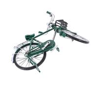 PartyKindom 1ensemble Set De Maquette De Vélo Rétro Décoration Vintage pour Bureau Et Maison Modèle De Bicyclette Miniature Foncé