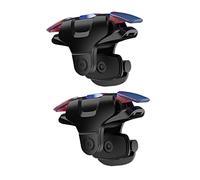 PartyKindom 1paire Manette De Jeu Mobile Avec Déclencheurs Pour Téléphone Accessoire De Jeu Créatif Compatible Plupart Des Smartphones Installation Rapide Et Légère Ne Bloque La Vue