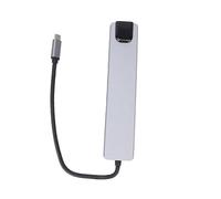 PartyKindom 1pièce Adaptateur USB-c avec USB Dock Multiport Connexion Stable pour Transmissions Haut Débit