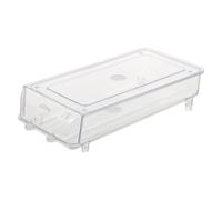 PartyKindom 1pièce Boîte De Rangement à Œufs Couvercle Transparent Pour Réfrigérateur Organiseur Pratique Pour Meilleure Conservation Des Aliments Pour Cuisine Camping