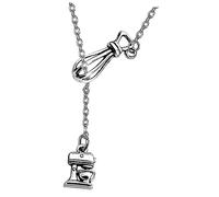 PartyKindom 1pièce Collier Créatif Pendentif Machine à Gâteau De Cou Clavicule Pour Chefs Et Amateurs De Desserts