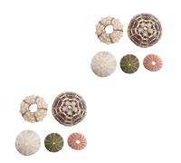 PartyKindom 2 Ensembles Décor pour Aquarium Accessoires De Marin Plantes Aériennes Et Décoration Et Sécurisée pour Réservoirs Eau Couleur Aléatoire 5 Pièces * 2