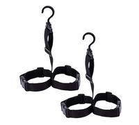 PartyKindom 2 Ensembles Lot de Cintres Réglables pour Support Suspendu Polyester pour Séchage et Rangement Pratique Waders Adapté Aux Adultes et Garçon Fille Optimisant de Rangement