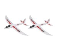 PartyKindom 2 pièces Avion Mousse pour Garçon Fille Créatif de pour Activités Extérieures Développement des Compétences et Décoration avec Autocollants