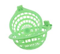 PartyKindom 2 pièces Basin de Nid Oiseau Plastique de Conteneurs de Rangement Étanches pour Petits Oiseaux Pratique et Facile à Installer Support pour Créer Un Abri Sécurisé et Durable