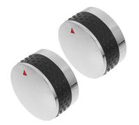 PartyKindom 2 pièces Boutons de de Barbecue Remplacement de Boutons Rotatifs pour Cuisinière à Gaz Diamètre avec Noyau de Design Intuitif et Surface Lisse pour des Réglages de Cuisson