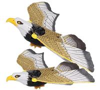 PartyKindom 2 pièces Jouets Volants Électriques Oiseau pour Garçon Fille Accessoires Amusants pour Intérêt et la Relation Parent Garçon Fille