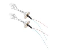 PartyKindom 2 pièces Miniature Lampes Suspendues pour Décor Micro Paysage Modèle de Plafonnier Lumineux DIY pour Maison Miniature et Maquette Lumière Chaude