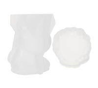 PartyKindom 2 pièces Moule Silicone Licorne avec Base pour DIY et Moule de Créatif pour Artisanat et Bricolage