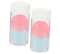 PartyKindom 2 pièces pour Pince à Cils Extension Lot de Liquide de Nettoyage Rapide pour Pince Fine à Cils Élimination de Colle pour Fournitures