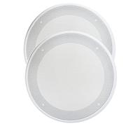 PartyKindom 2 pièces Protection Haut Parleur Voiture Laminé à Froid Filet de Remplacement pour Subwoofer Maille Robuste pour Caisson Basse Auto