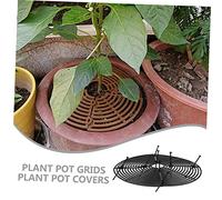 PartyKindom 2 pièces Protection Plante Filet Noir Couvre Cache Pot Jardin Creusage Chat Chien Garçon Fille