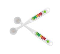 PartyKindom 2 pièces Salinomètre Portable Type Stylo pour Aliments Mesure Précise Salinité des Saumures et Soupes Testeur Électronique Compact pour Légumes Fermentés et Plats Salés Facile à