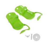 PartyKindom 2 pièces Support Os de Seiche pour Oiseaux Porte Aliment Suspendu pour Perroquets et Autres Oiseaux Support Stable pour Donner Fruits et Légumes Accessoire Volière Adapté Aux