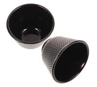 PartyKindom 2 pièces Tasse à Thé Chinoise Fonte Style Rétro pour Kung Fu Thé Design Sûr Multi Usage Maison Bureau