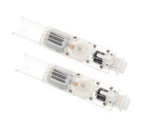 PartyKindom 2 Pièces Water Flosser Pump Core Transparent High Pressure Irrigation Replacement Engineering Plastic Piston For Travel Oral Care