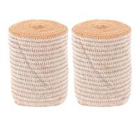 PartyKindom 2 rouleaux Bandage Élastique de Compression Bandage Respirant et Flexible pour Sports Extérieurs et Activités Athlétiques Étendue Confort et Maintien Optimal
