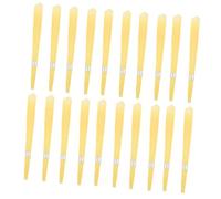 PartyKindom 20 Pièces Bougies Auriculaires à Cierge Large Forme Trompette avec Bouchon pour Nettoyage Sûr et Bâtons pour Élimination de Cérumen Accessoires de Soin Auriculaire Apaisants