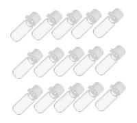 PartyKindom 20 Pièces bouteille de voyage bouteille d'emballage de voyageur de liquide portable de voyage Un verre Transparent