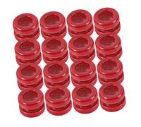 PartyKindom 20 Pièces Colorés Perles de Cordes pour Guitare Cordes et Ukulélé Accessoires Métalliques Durables et Automatisés pour Basses Électriques et Guitares Folk