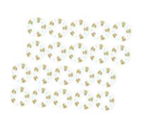PartyKindom 20 Pièces Miniature Bouées de Natation PVC Accessoires Maison de Poupée Décoration Transparente Ornements Mini Piscine Décoratifs
