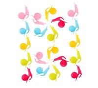 PartyKindom 20 Pièces Porte Sachets de Silicone Escargot de Marqueurs de Tasse Mignons pour Distinguer Vos Boissons Lors de Accessoires Ludiques Silicone de Qualité Alimentaire