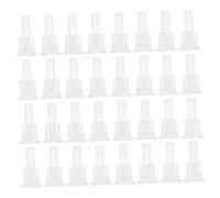PartyKindom 200 pièces Bouchons Intérieurs pour Flacons Dhuile Essentielle Dents Plug Détanchéité Durable Fuite Compatible Doseur pour Huiles Essentielles