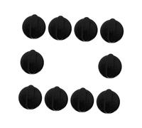 PartyKindom 20pièces Boutons De Contrôle Rotatifs Pour Cuisinière à Remplacement Pratique Et Noir