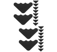 PartyKindom 20pièces Grippers Antidérapants pour Tapis De Adhésif Réutilisable Fixation pour Prévenir Le Glissement Repli des pour Salon Chambre Cuisine Et Salle De Bain