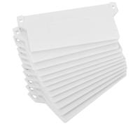 PartyKindom 20pièces Kit de Accessoires Stores Verticaux Base Volet Roulant Poids Inférieur Réglable pour Stores Baie Vitrée Fenêtres