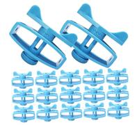 PartyKindom 24 pièces Accessoires Isolateurs pour Clôture Électrique Tendeur pour Fil de Tension Insulateurs DIY pour Clôture et Faciles à Installer et Durables