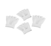 PartyKindom 2paires Chaussettes De Beauté Spa Hydratantes Gel Pour Soin Des Callosités Peau Sèche De Protège-orteils Avec Séparation Pour Confort Optimal