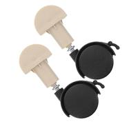 PartyKindom 2pcs Cat Cage Cage Remplacement Wheels Cat Cage Cage Swivers Cat Cage Roues Cat Case Couchons Petites Roues Caster Wheels