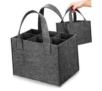 PartyKindom 2pièces à Bouteilles De Vin avec Séparateurs Amovibles Isotherme Imperméable pour Vin Rouge Bière Et Jus De Fruits Léger pour Rangement Pratique