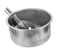 PartyKindom 2pièces Bac à Eau Automatique Inoxydable pour Animaux De Ferme Abreuvoir pour Cochons Veaux Moutons Et Autres Bétails Capacité pour Hydratation Facile