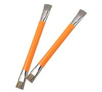 PartyKindom 2pièces Brosse De Nettoyage à Double Tête Antistatique Outil pour Carte Mère Composants Électroniques Nettoyage Précis