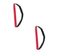 PartyKindom 2pièces Housse De Élastique pour Stylet Compatible avec Pencil Rouge Chocs Et Rayures Design Pratique Et Simple pour