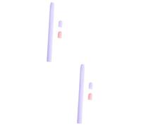 PartyKindom 2pièces Housse De pour Stylet Antidérapant Compatible avec Pencil De Housse Et Caps Design Moderne Deux Couleurs Les Chutes Et Glissements