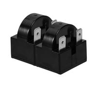 PartyKindom 2pièces Protection Pour Compresseur De Réfrigérateur Congélateur Démarreur De Remplacement Compatible Plupart Des Appareils