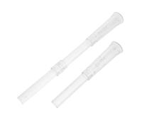 PartyKindom 2pièces Tête De Fontaine Transparente Buse Champignon pour Étang Accessoire pour Aquarium Remplacement De Tête De Pulvération pour Fontaine De Jardin