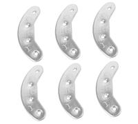 PartyKindom 3 paires Plaques de Talon Métal Protège-pointes de Semelle Antidérapantes et Antidégradation pour Chaussures Homme et Sneakers Installation Facile DIY