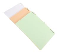 PartyKindom 3 Pièces Carnet de Notes à Spirale, Cahier Créatif pour