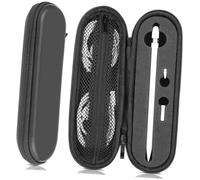 PartyKindom 3 Pièces Étui pour Stylet Lot Compatible avec Stylet Tactile et Porte-Stylet Étui de Rangement Blanc Noir Or Rose Poche Filet Amovible Éponge