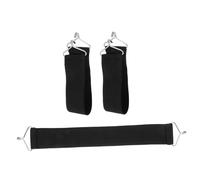 PartyKindom 3 Pièces Kit de Réparation de Chaises Inclinaison Sangles Renforcées Élastiques Fissures avec Crochets pour Fauteuils Inclinables Sangles de Renforcement pour Chaises de Terrasse