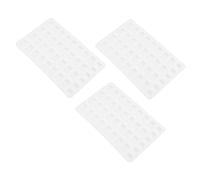 PartyKindom 3 Pièces Miniature Silicone Brick Molds For Landscape Building Accessories Accurate Seamless Brick Alignment For Diy Table Dollhouse And Handmade Craft Projects